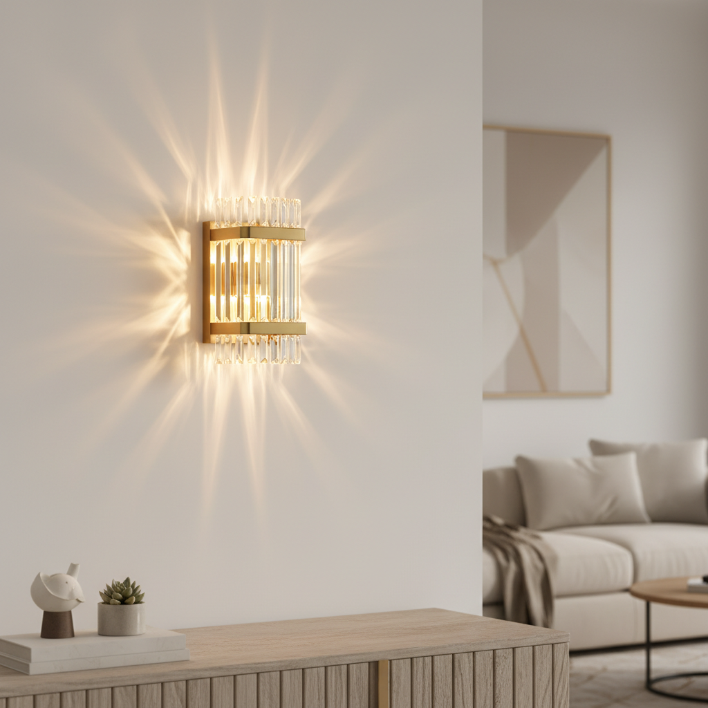 Crystal Wall Lamp Product Photo