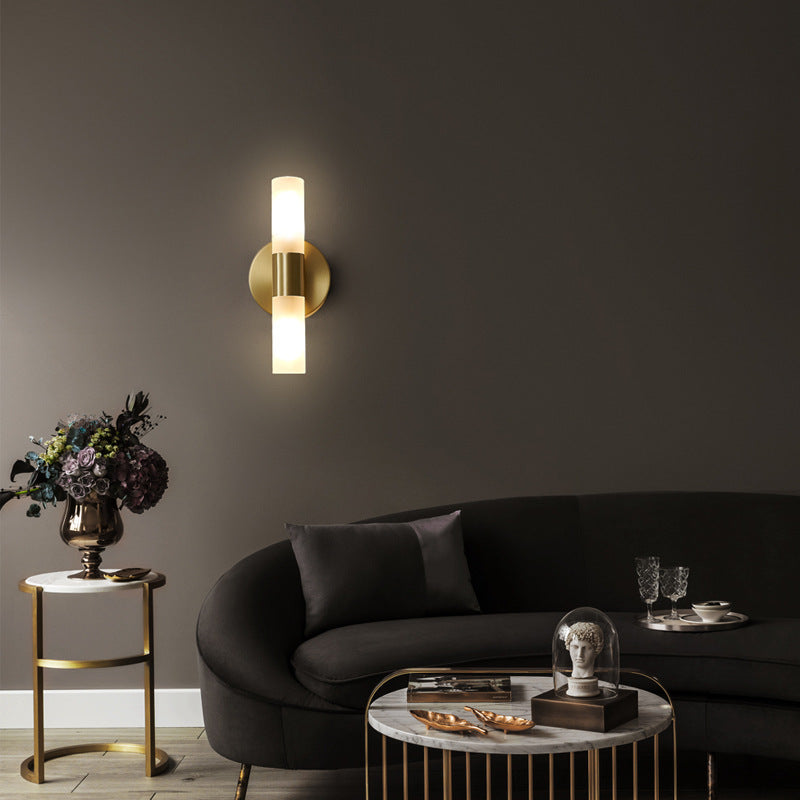 Modern LED Wall Light – Gold Finish | VELOREA