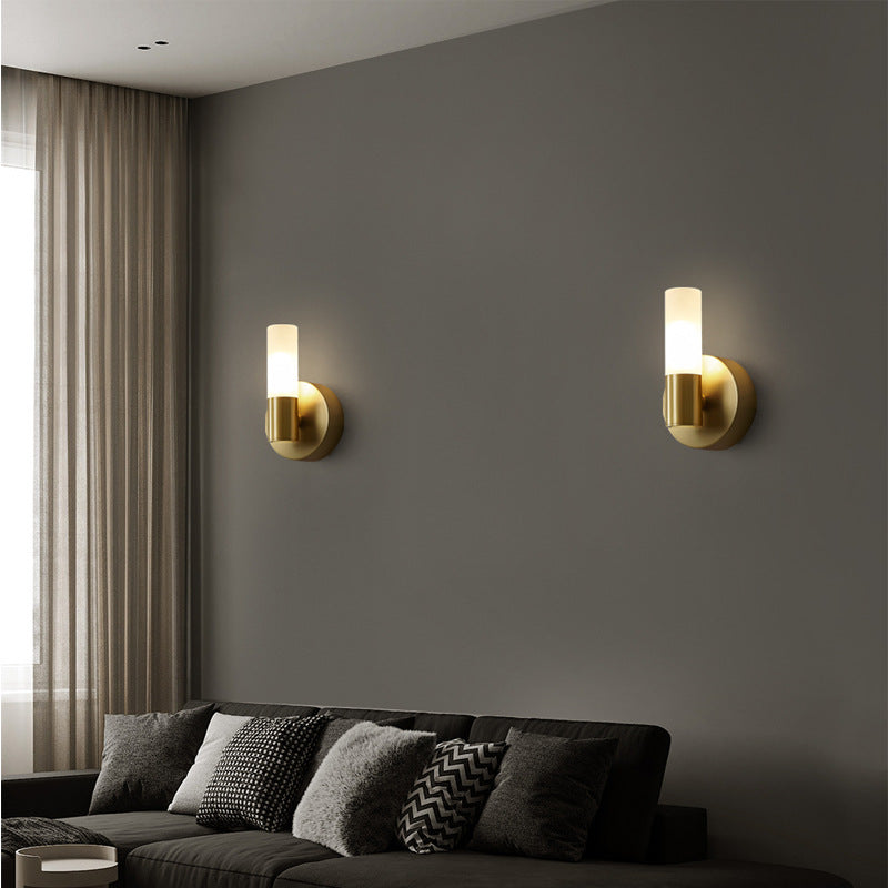 Modern LED Wall Light – Gold Finish | VELOREA