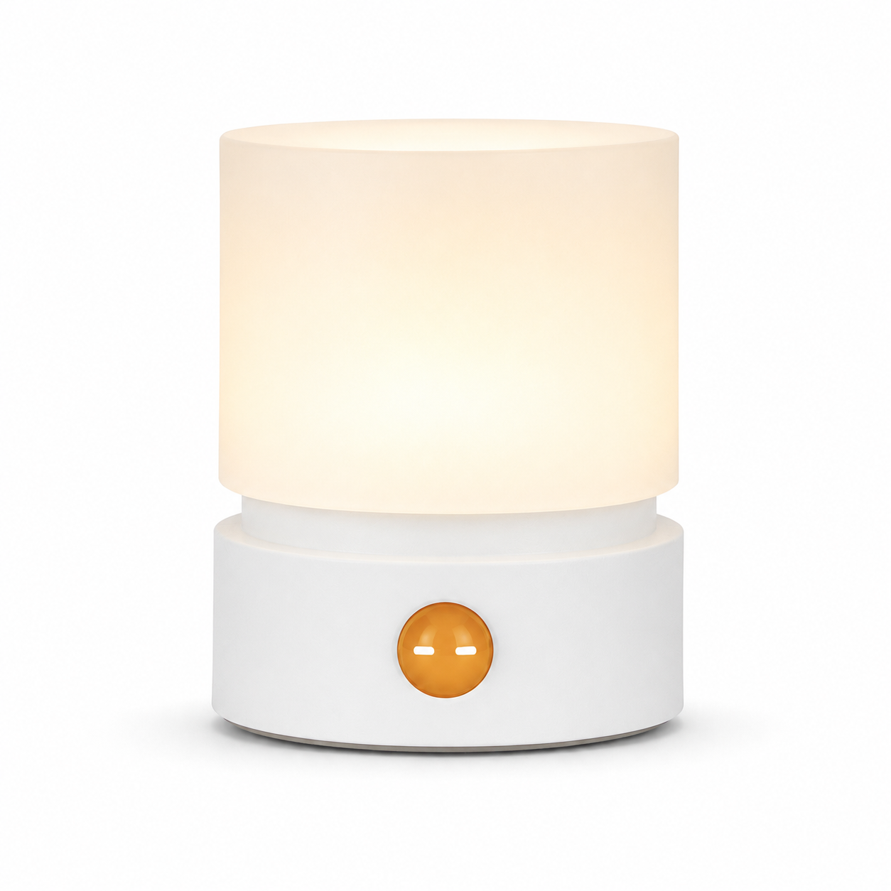 VELOREA Rechargeable Night Light with Touch Control & Smart Timer | Warm LED Bedside Lamp