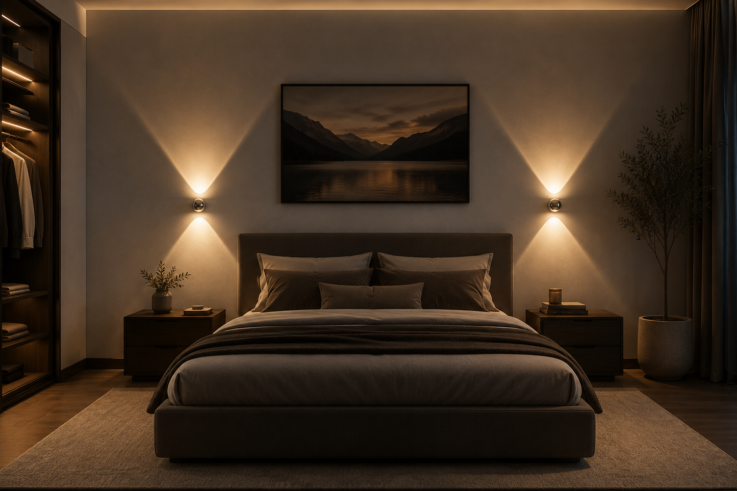 Crystal LED Wall Lamp – Luxury Living Room Light