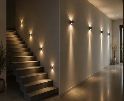 Crystal LED Wall Lamp – Luxury Living Room Light
