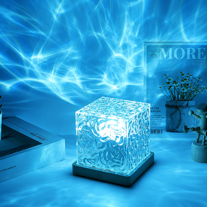 Crystal Galaxy RGB Ambient Night Light – Ocean Wave Projector