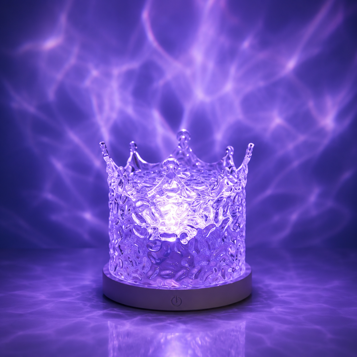 Crystal Galaxy RGB Ambient Night Light – Ocean Wave Projector